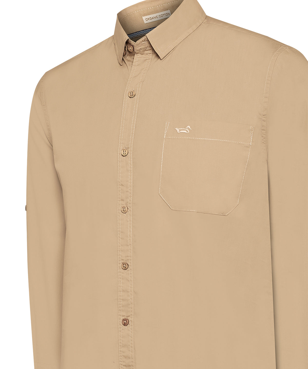 Camisa Algodón Orgánico Hombre Galiton Rockford