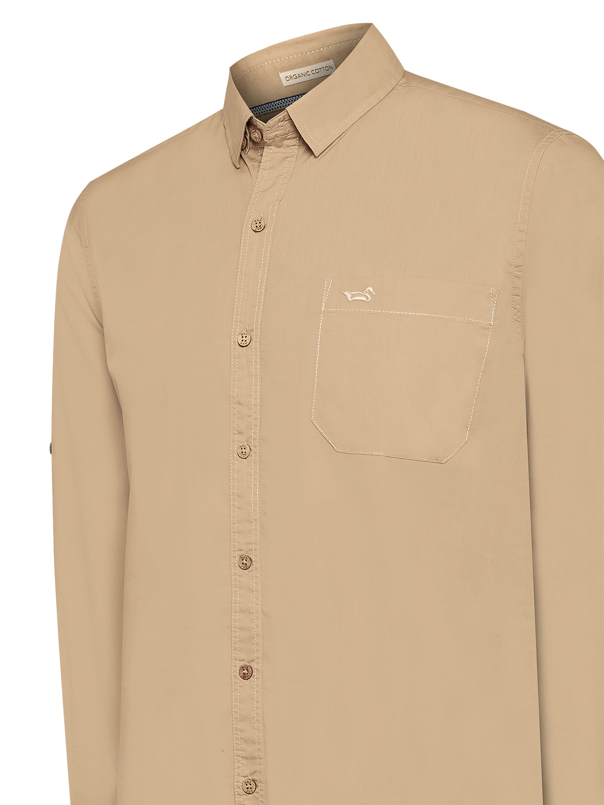 Camisa Algodón Orgánico Hombre Galiton Rockford