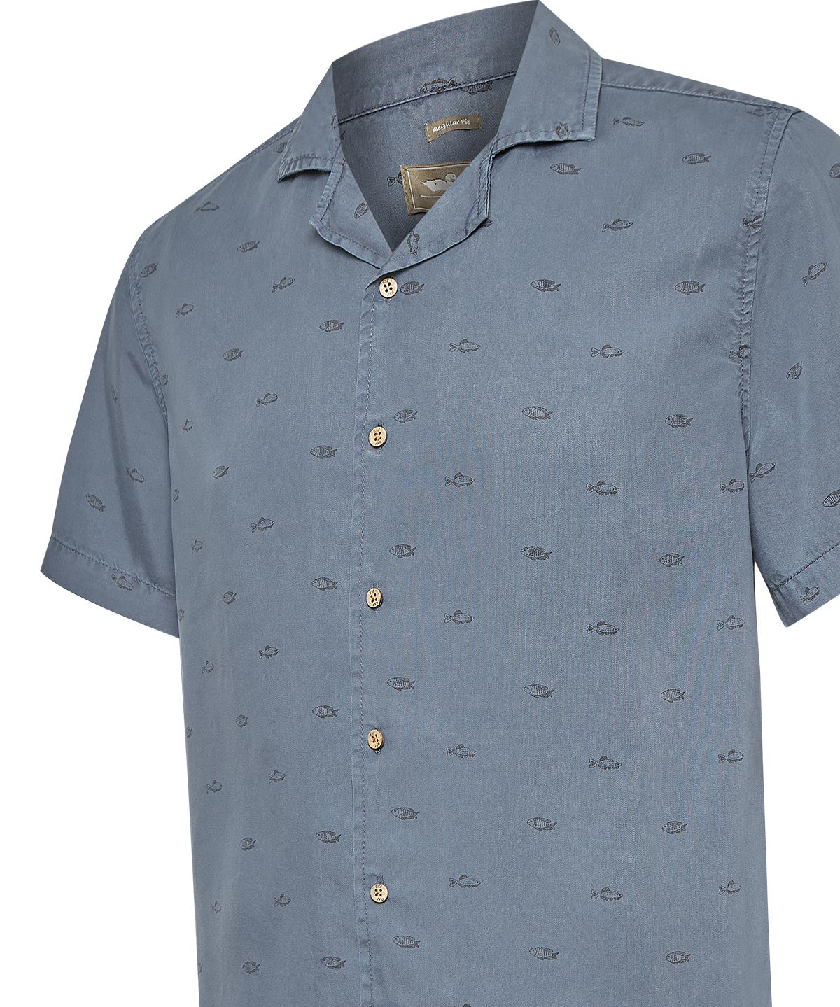 Camisa Tencel Hombre Tencelpri Rockford