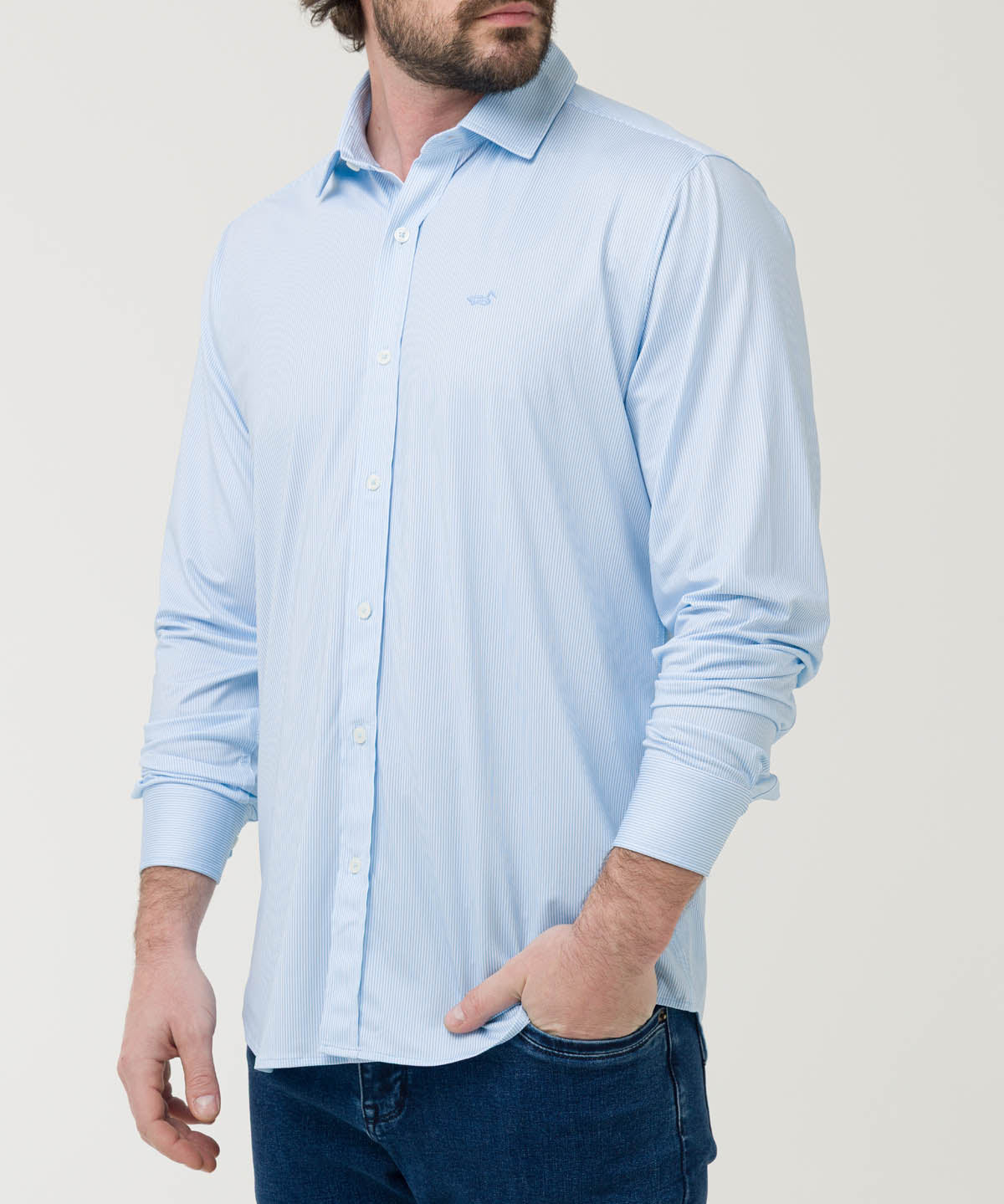 Camisa Poliéster Reciclado Hombre Sports Rockford