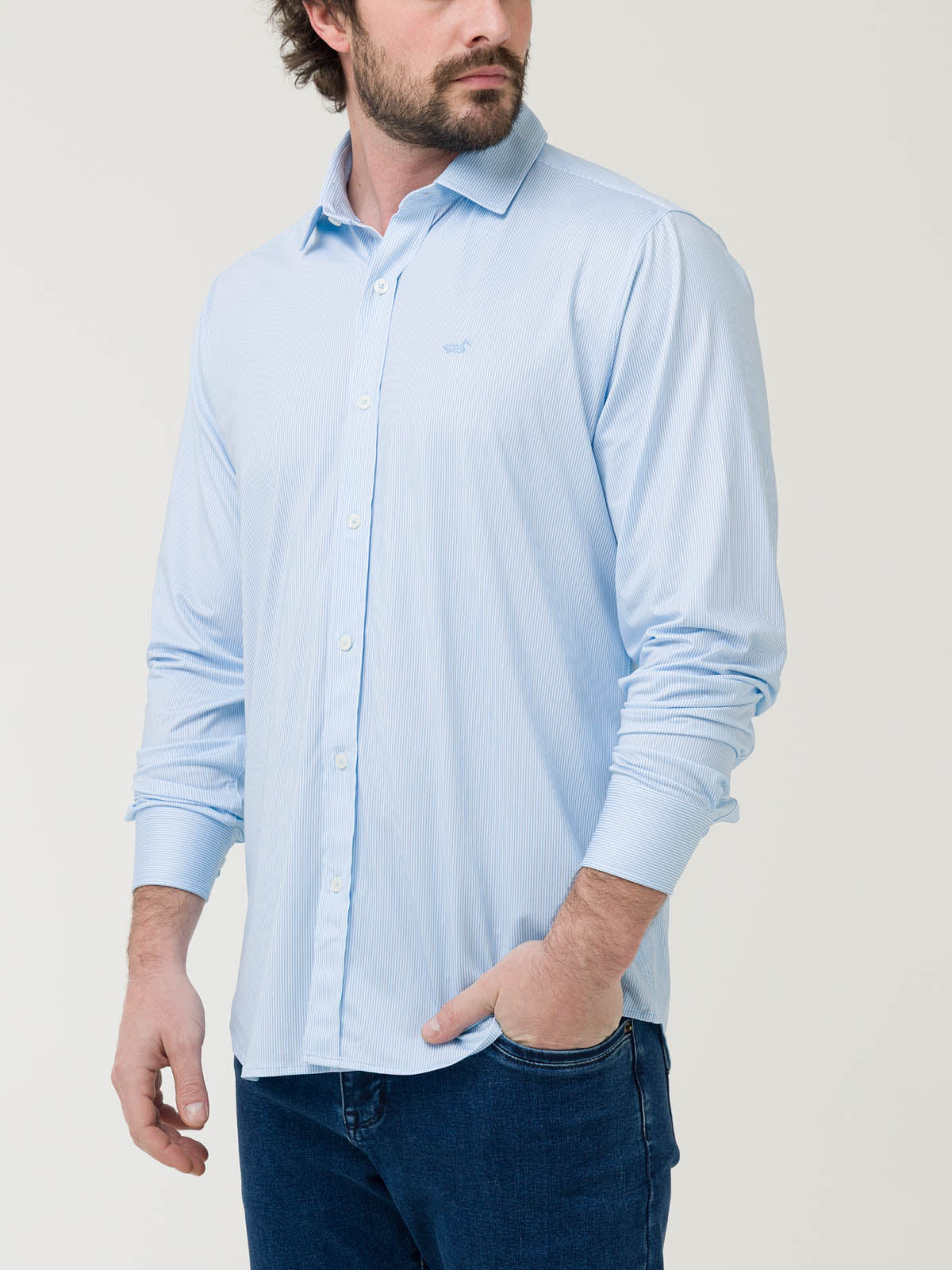 Camisa Poliéster Reciclado Hombre Sports Rockford