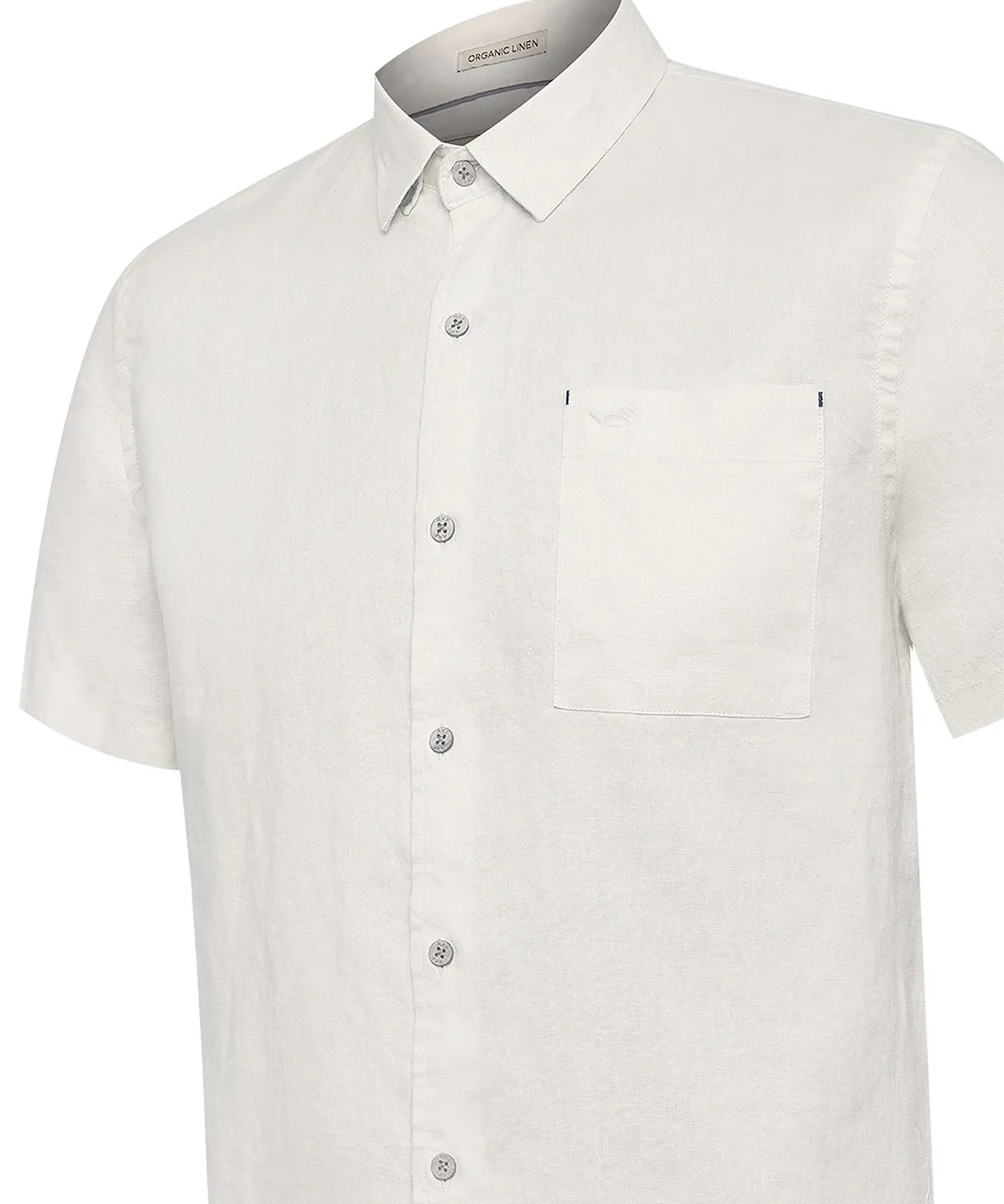 Camisa Lino Orgánico Hombre Linenshort Rockford