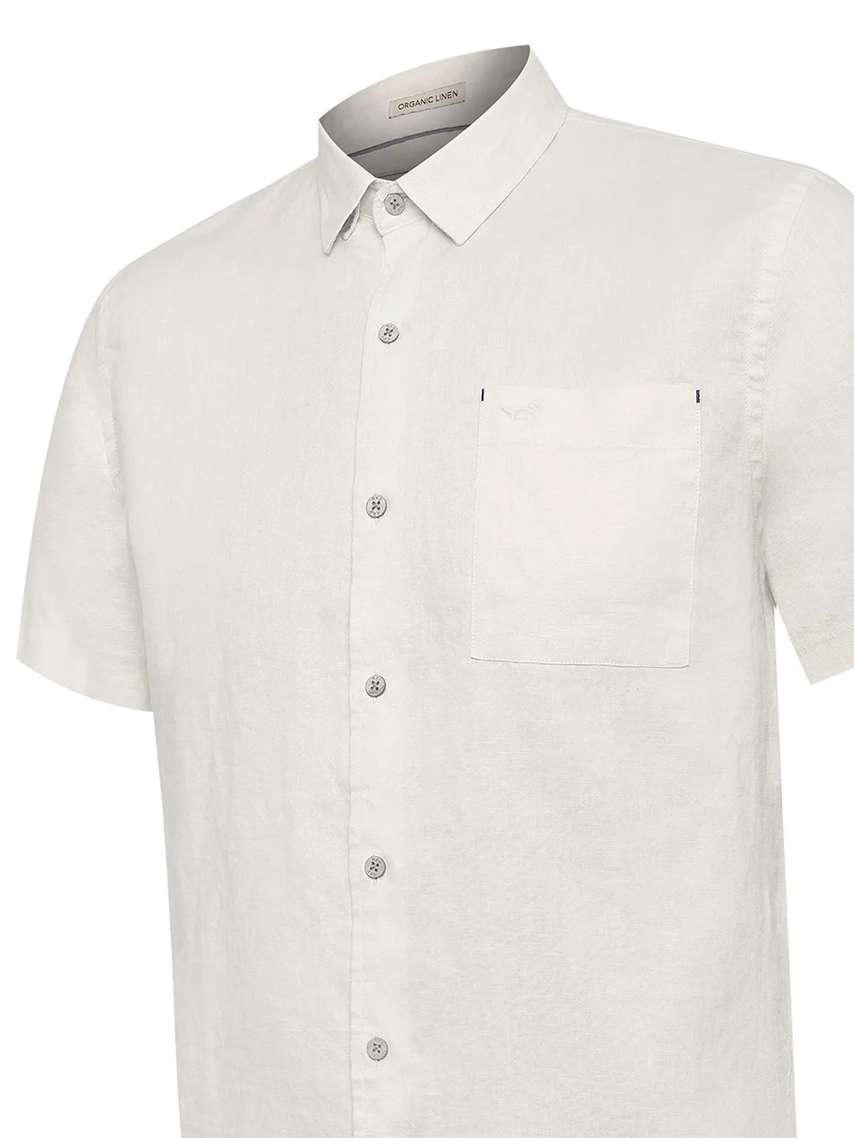 Camisa Lino Orgánico Hombre Linenshort Rockford