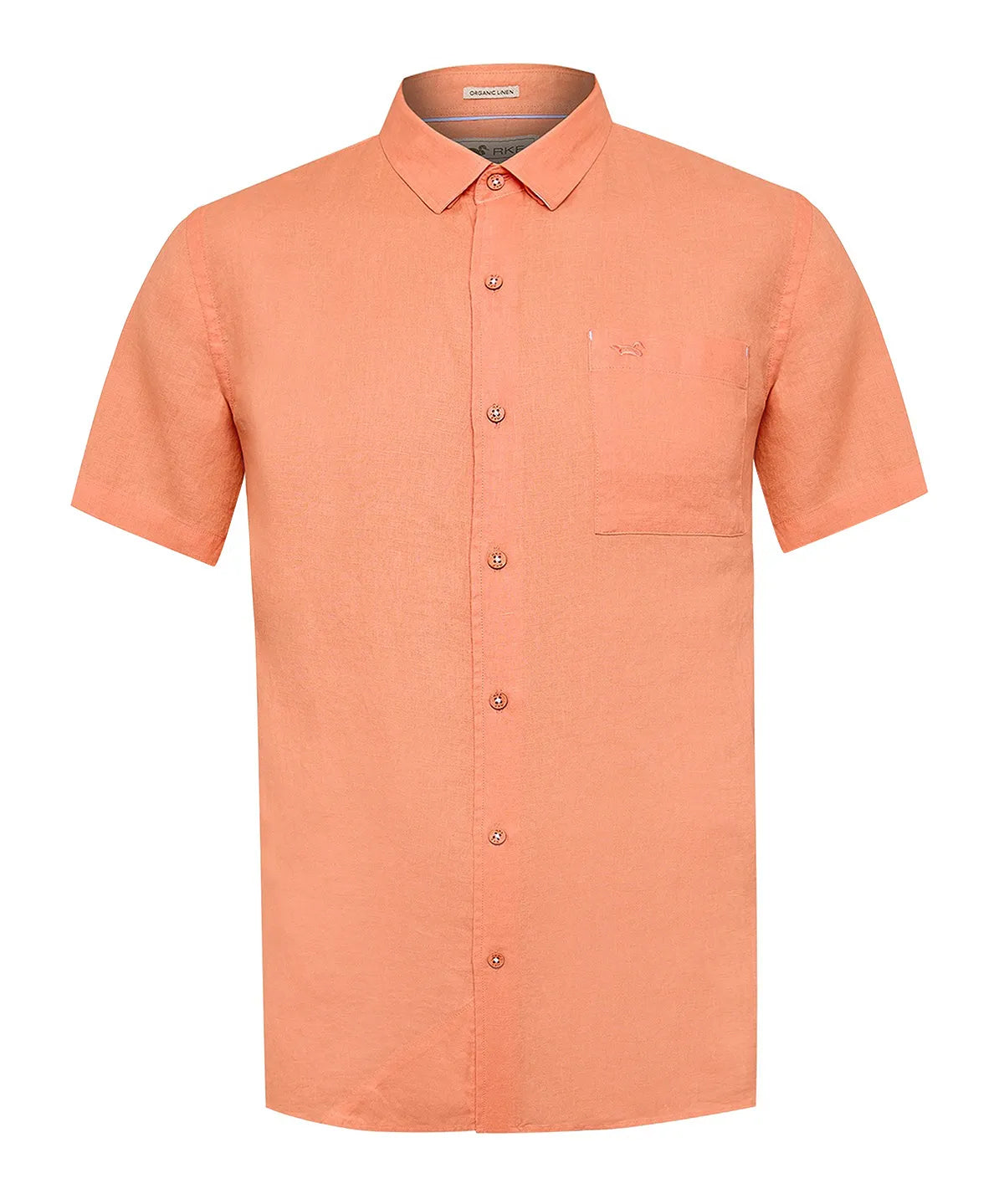 Camisa Lino Orgánico Hombre Linenshort Rockford