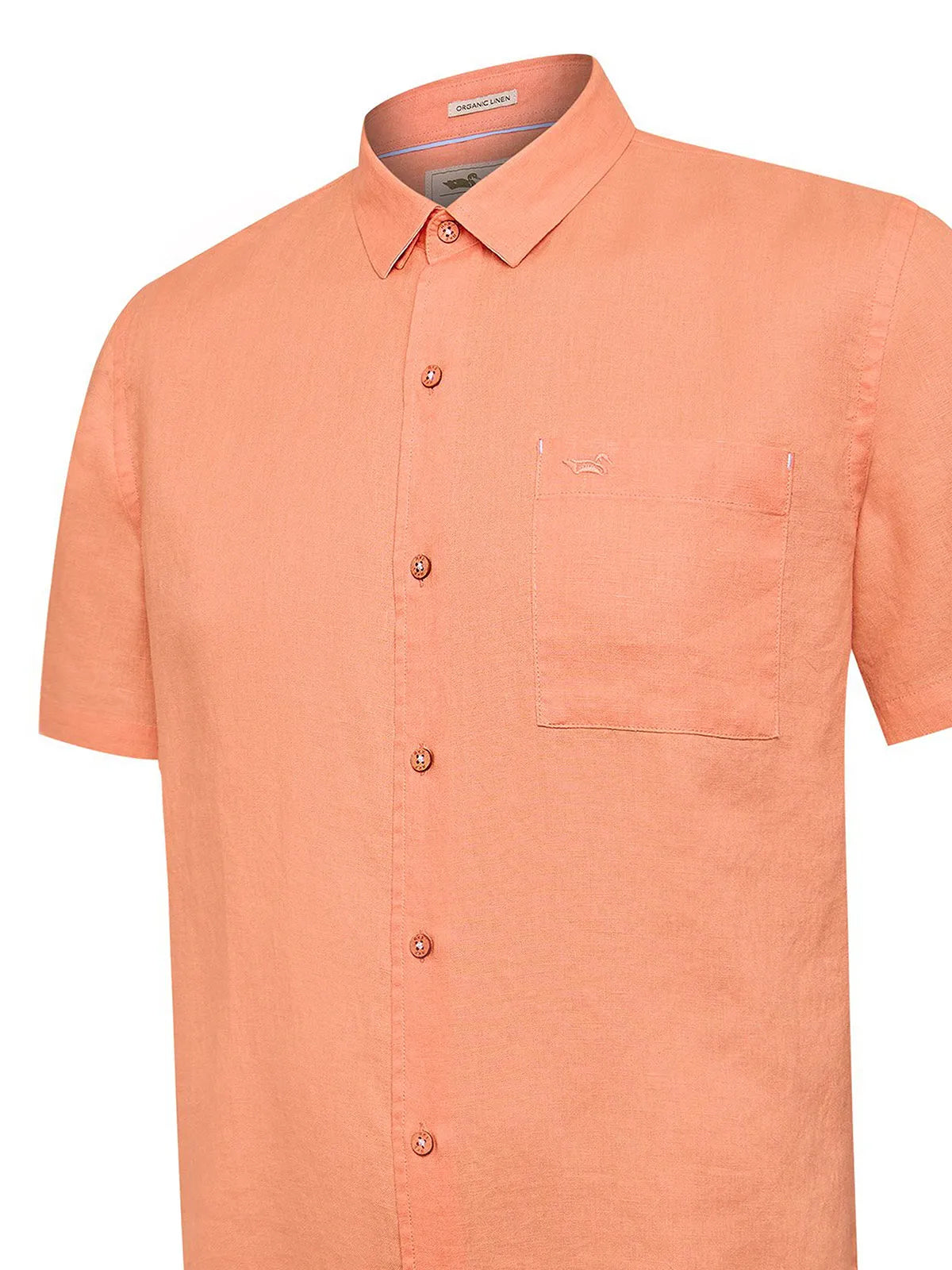 Camisa Lino Orgánico Hombre Linenshort Rockford