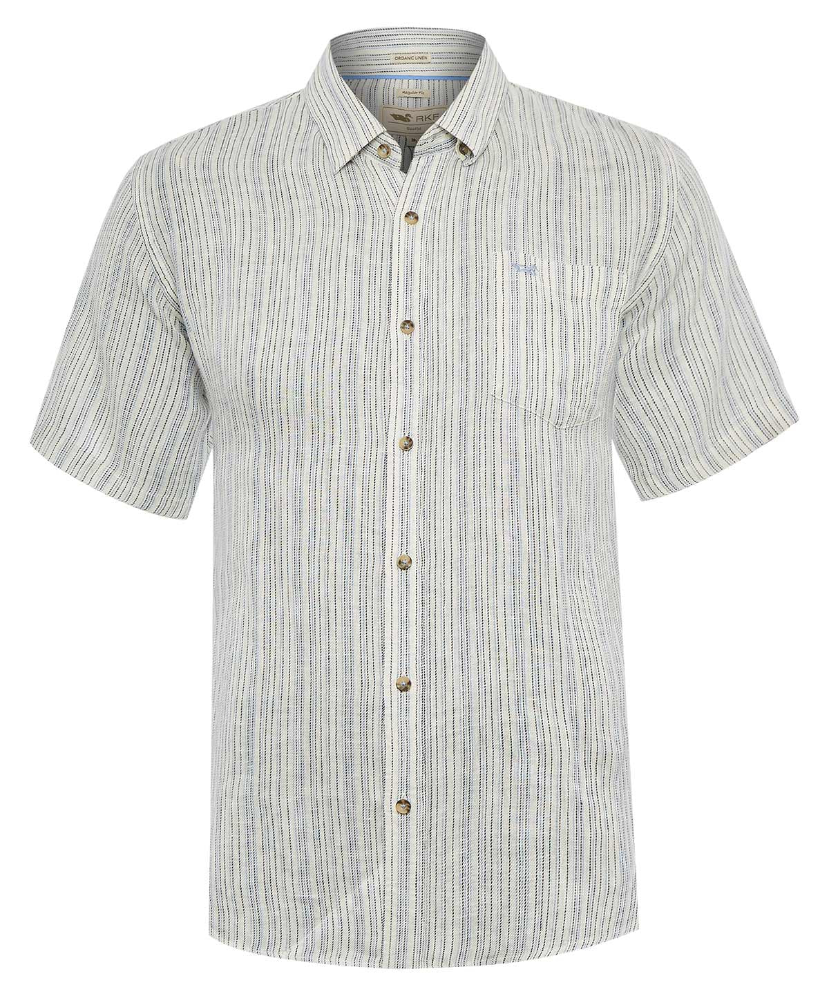 Camisa Lino Orgánico Hombre Brisa Rockford