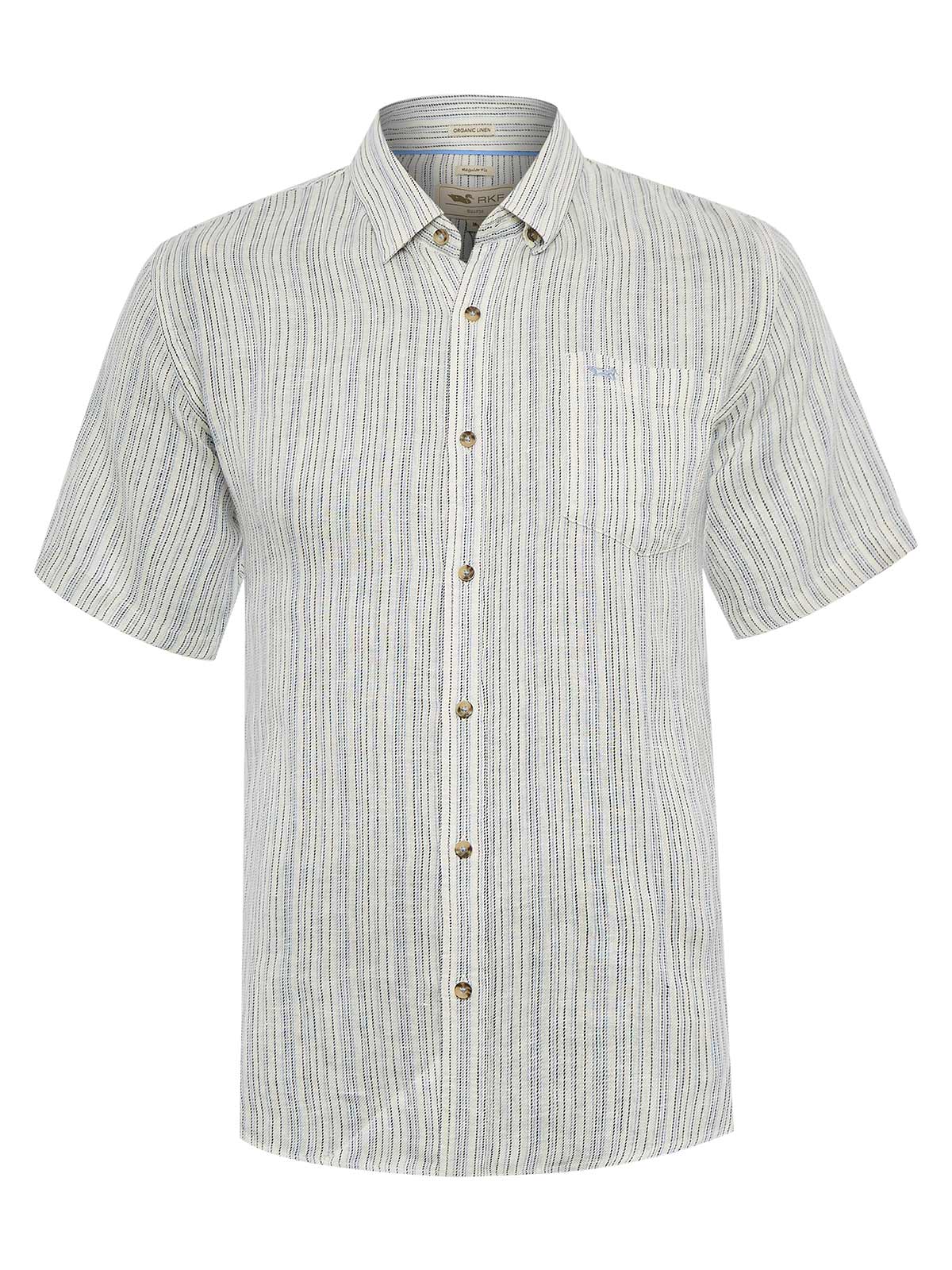 Camisa Lino Orgánico Hombre Brisa Rockford