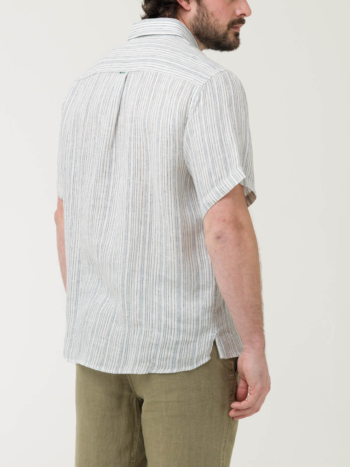 Camisa Lino Orgánico Hombre Brisa Rockford