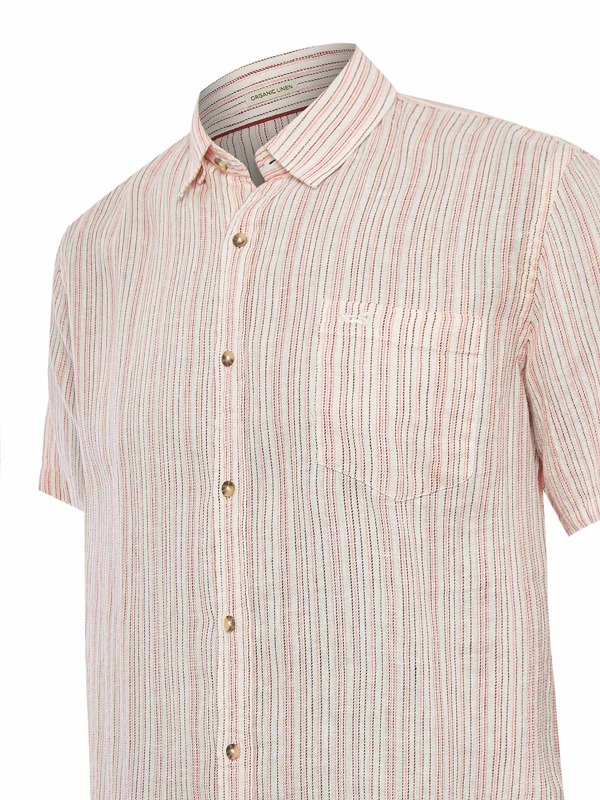 Camisa Lino Orgánico Hombre Brisa Rockford
