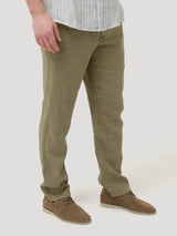 Pantalón Lino Orgánico Hombre Lisbon Rockford