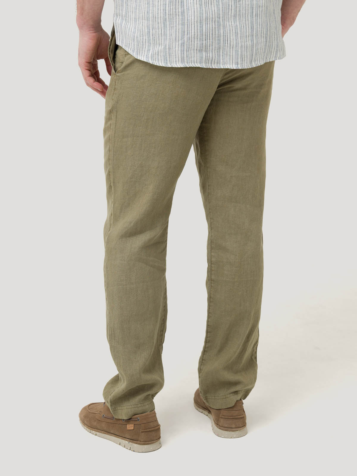 Pantalón Lino Orgánico Hombre Lisbon Rockford