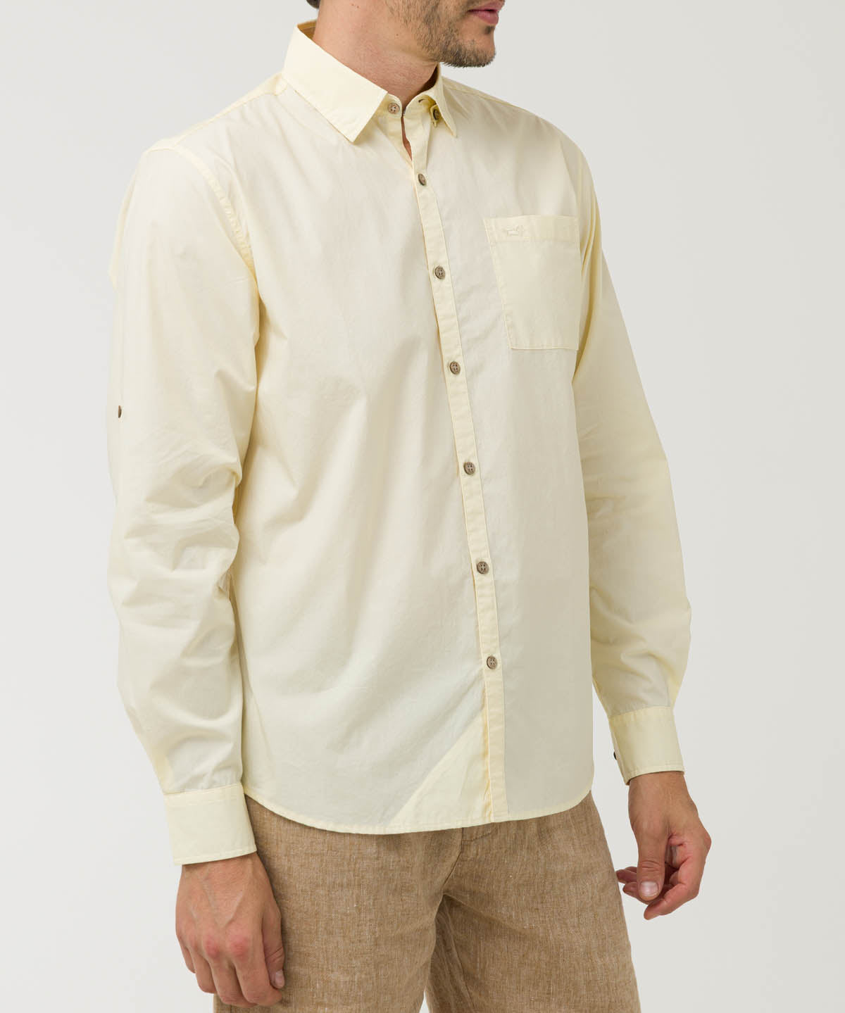 Camisa Algodón Orgánico Hombre Galiton Rockford
