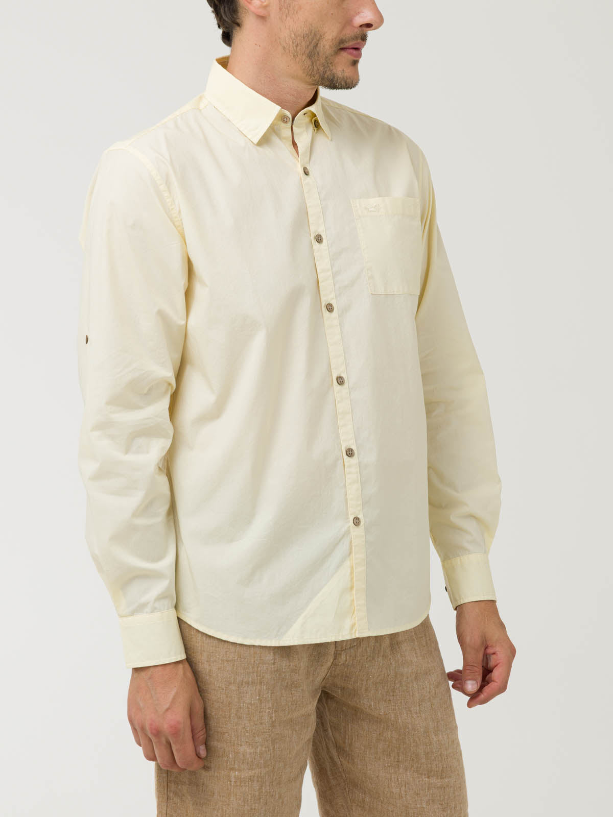 Camisa Algodón Orgánico Hombre Galiton Rockford