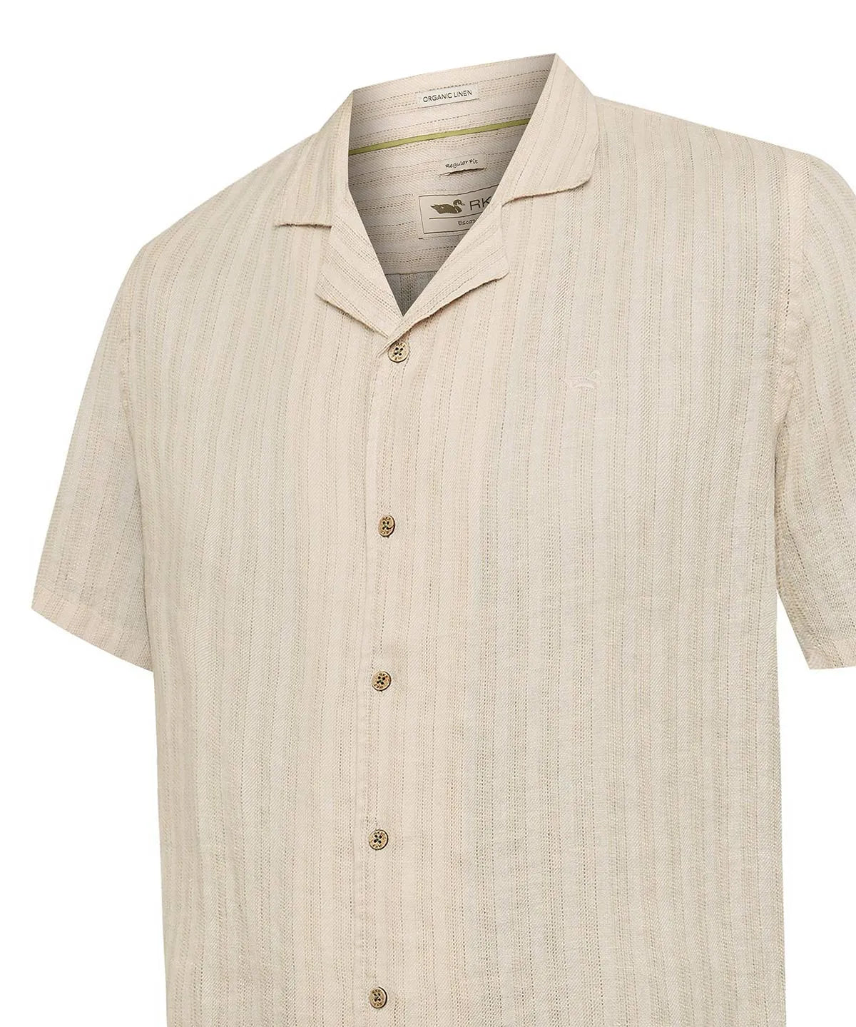 Camisa Lino Orgánico Hombre Duna Rockford