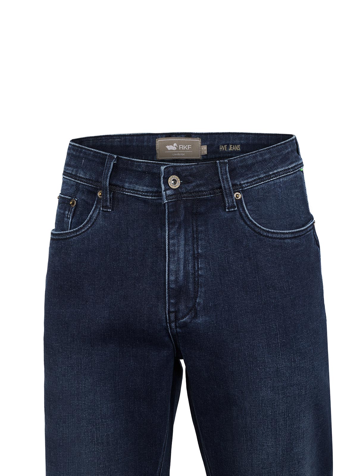 Jeans Algodón Reciclado/Poliéster Hombre Five Rockford