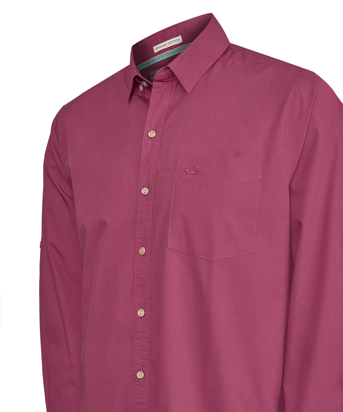 Camisa Algodón Orgánico Hombre Galiton Rockford