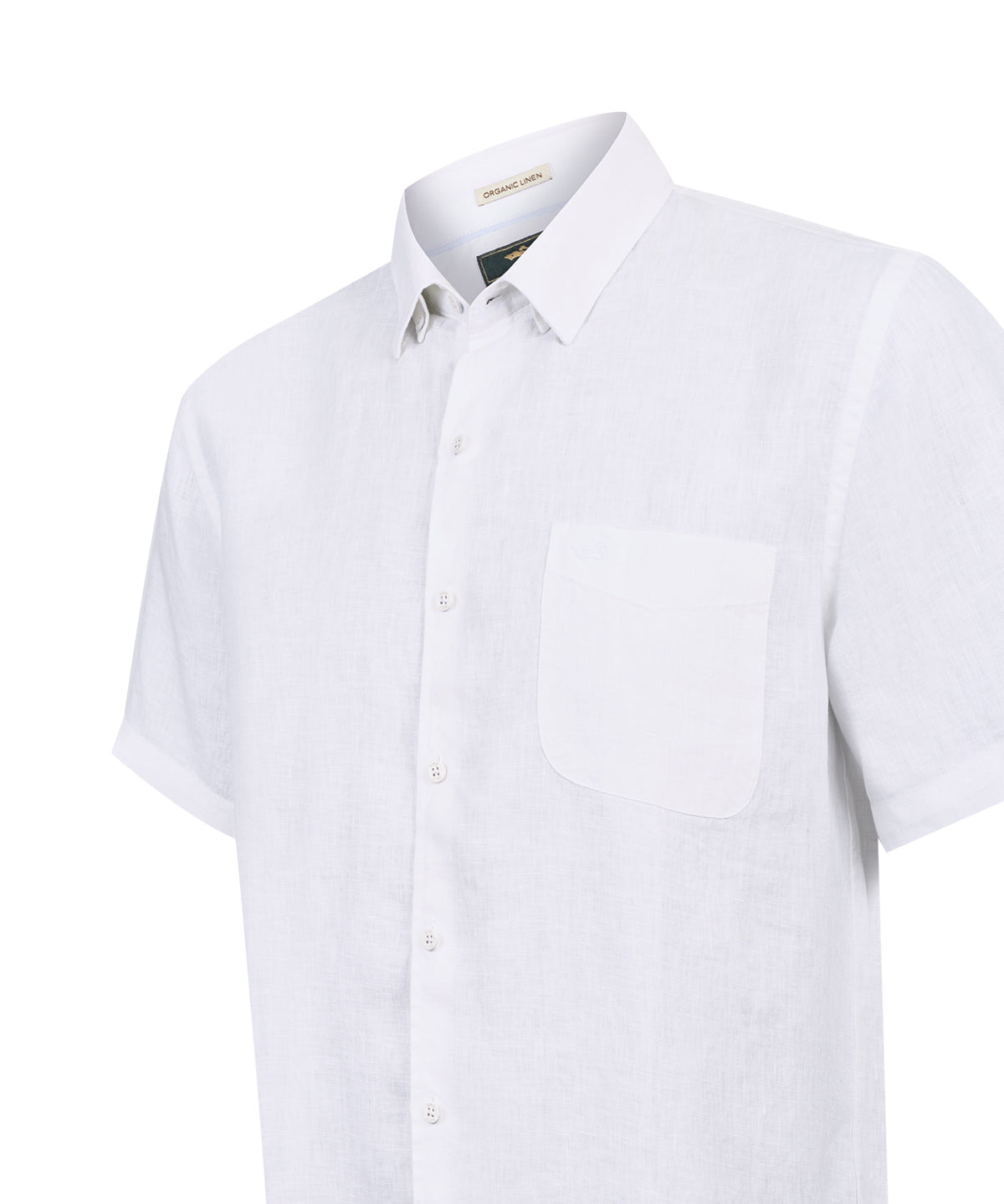 Camisa Lino Orgánico Hombre Linenshort Rockford