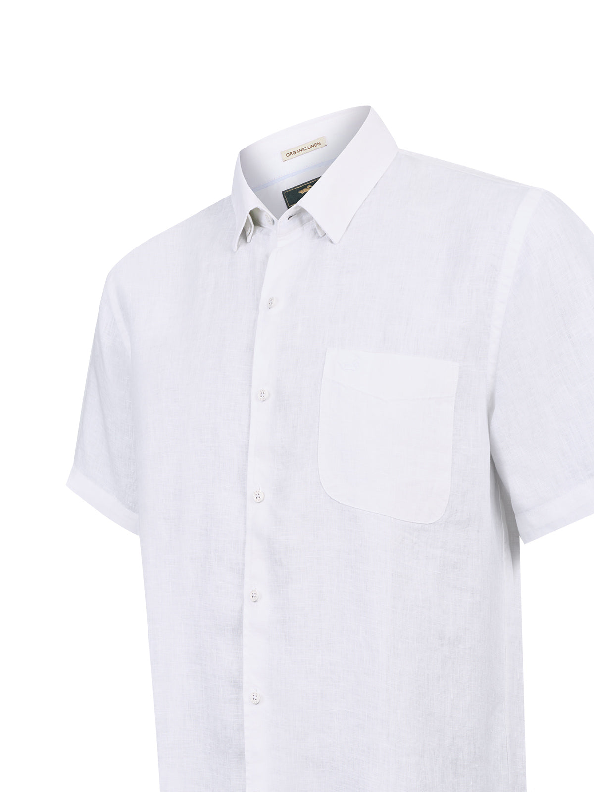 Camisa Lino Orgánico Hombre Linenshort Rockford