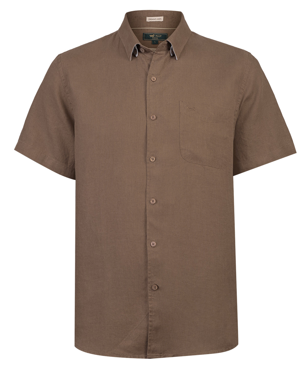 Camisa Lino Orgánico Hombre Linenshort Rockford