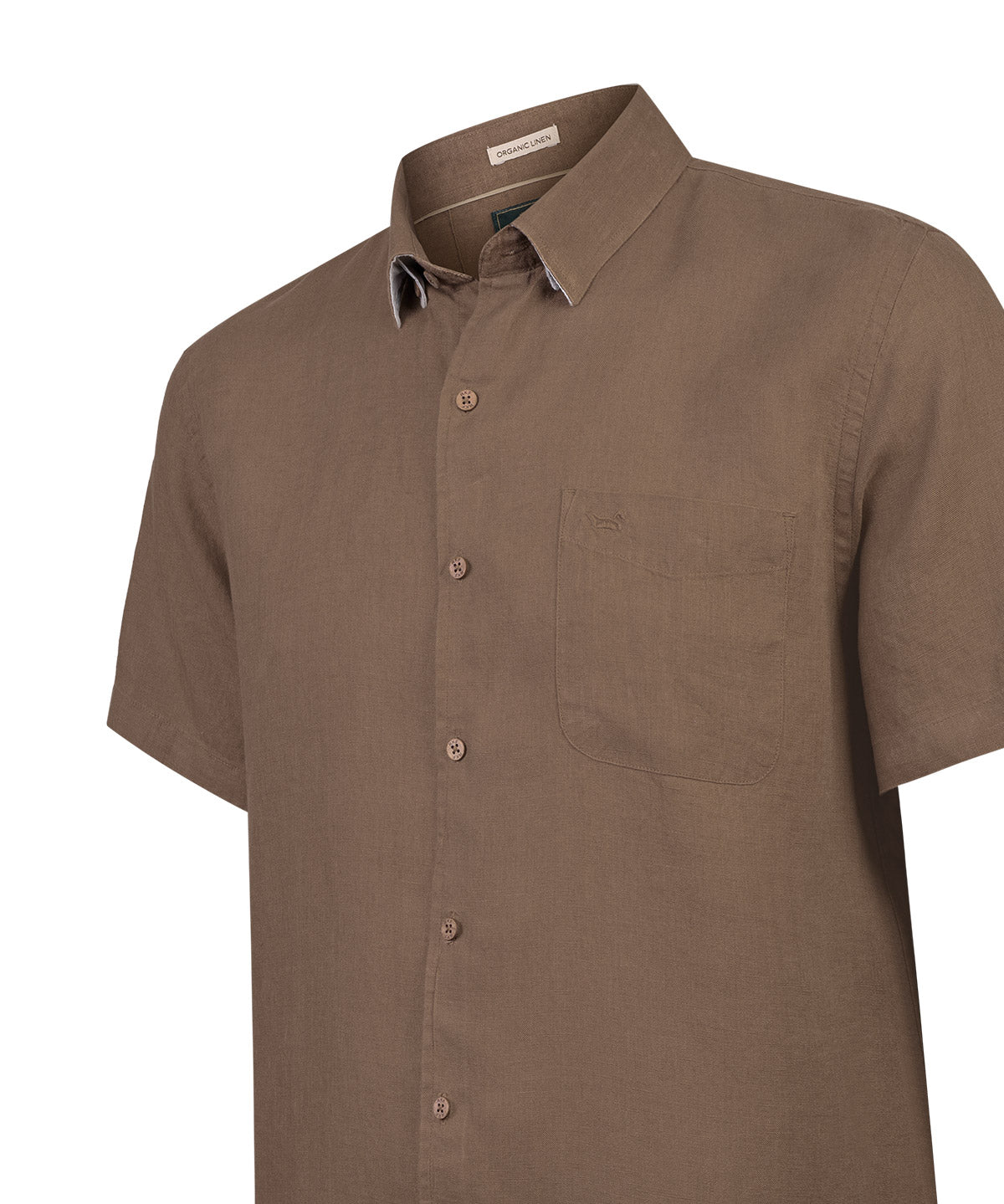 Camisa Lino Orgánico Hombre Linenshort Rockford