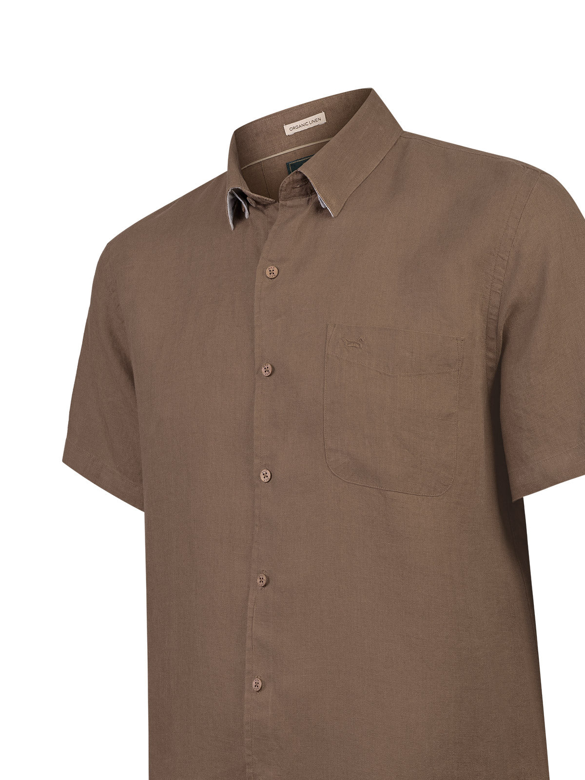 Camisa Lino Orgánico Hombre Linenshort Rockford