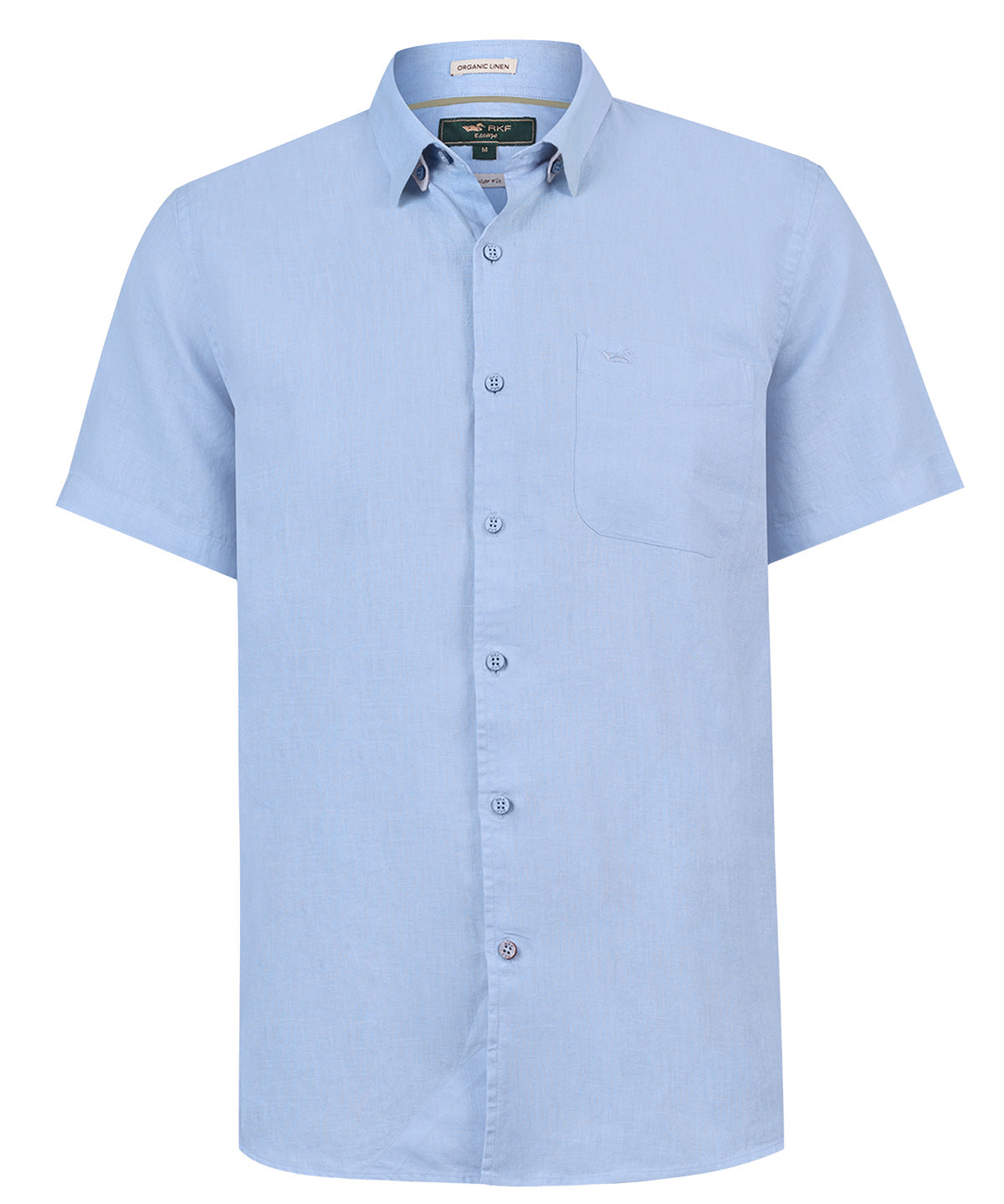 Camisa Lino Orgánico Hombre Linenshort Rockford