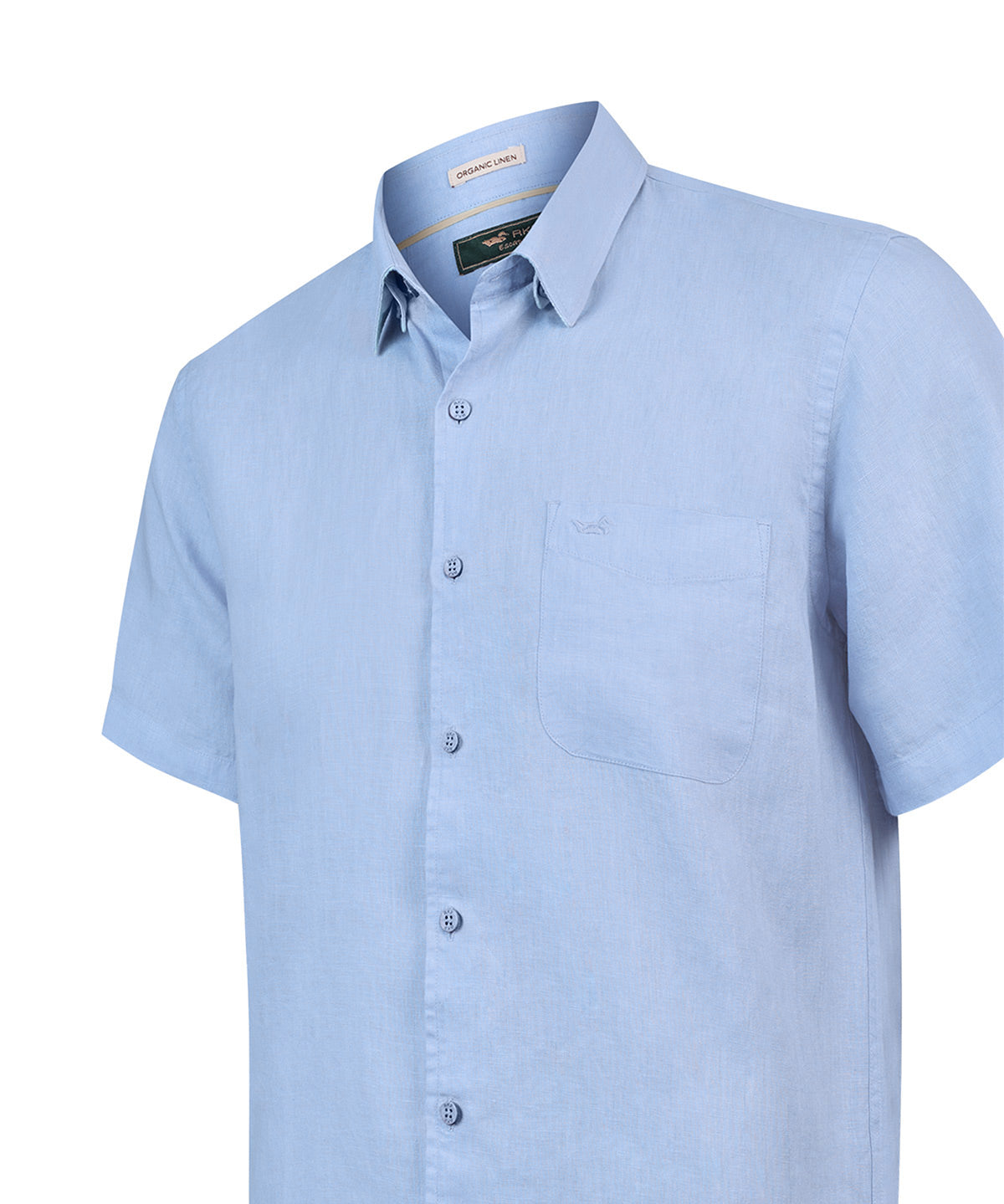 Camisa Lino Orgánico Hombre Linenshort Rockford