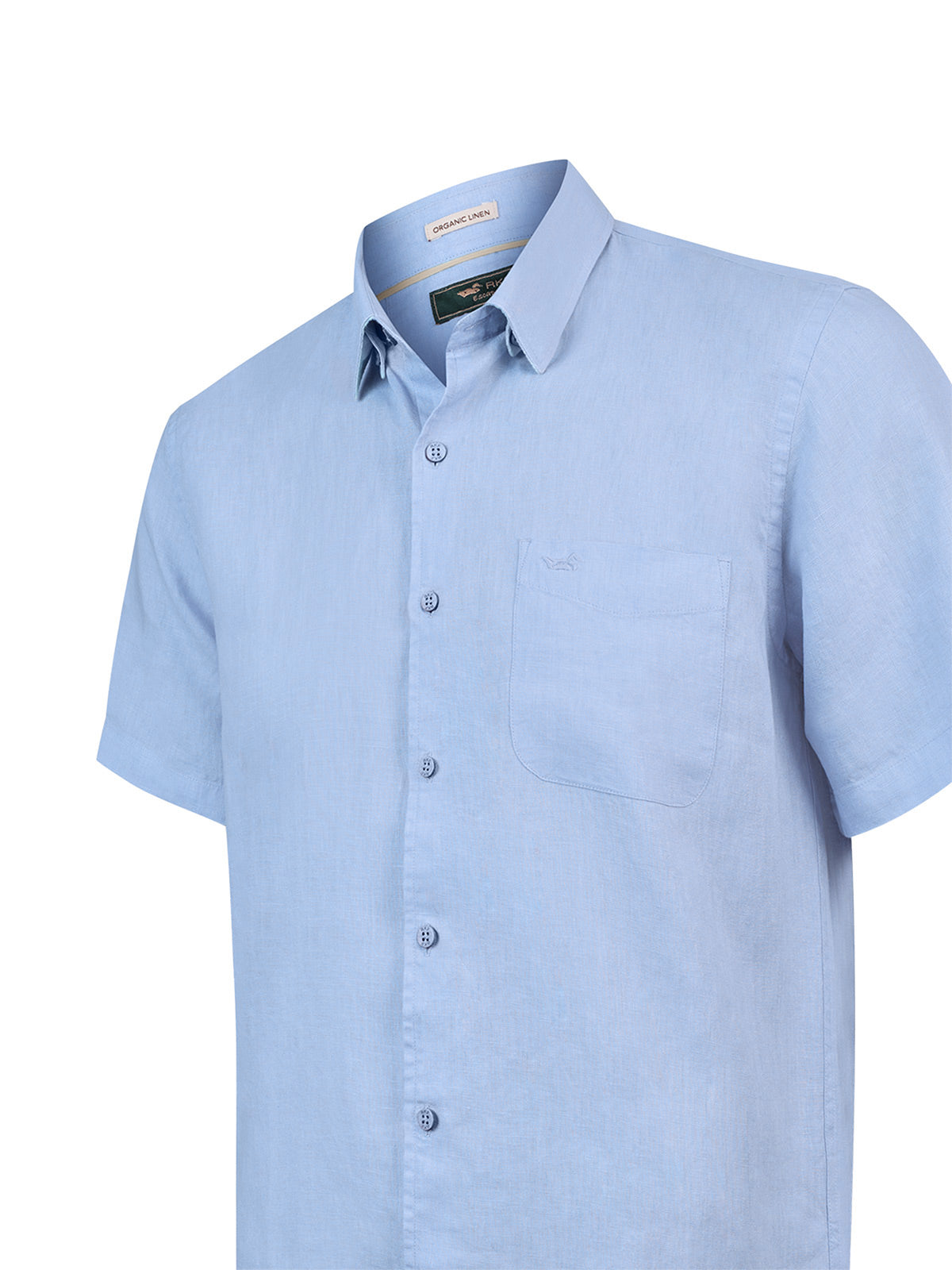Camisa Lino Orgánico Hombre Linenshort Rockford