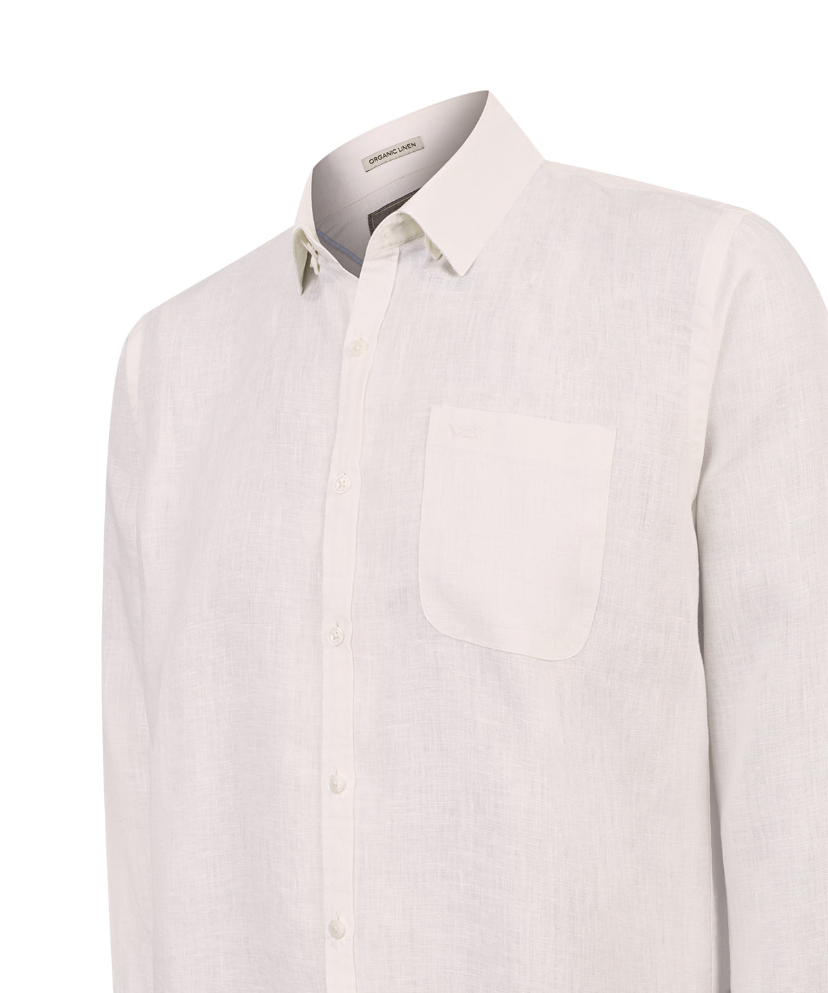 Camisa Lino Orgánico Hombre Claslinen Rockford