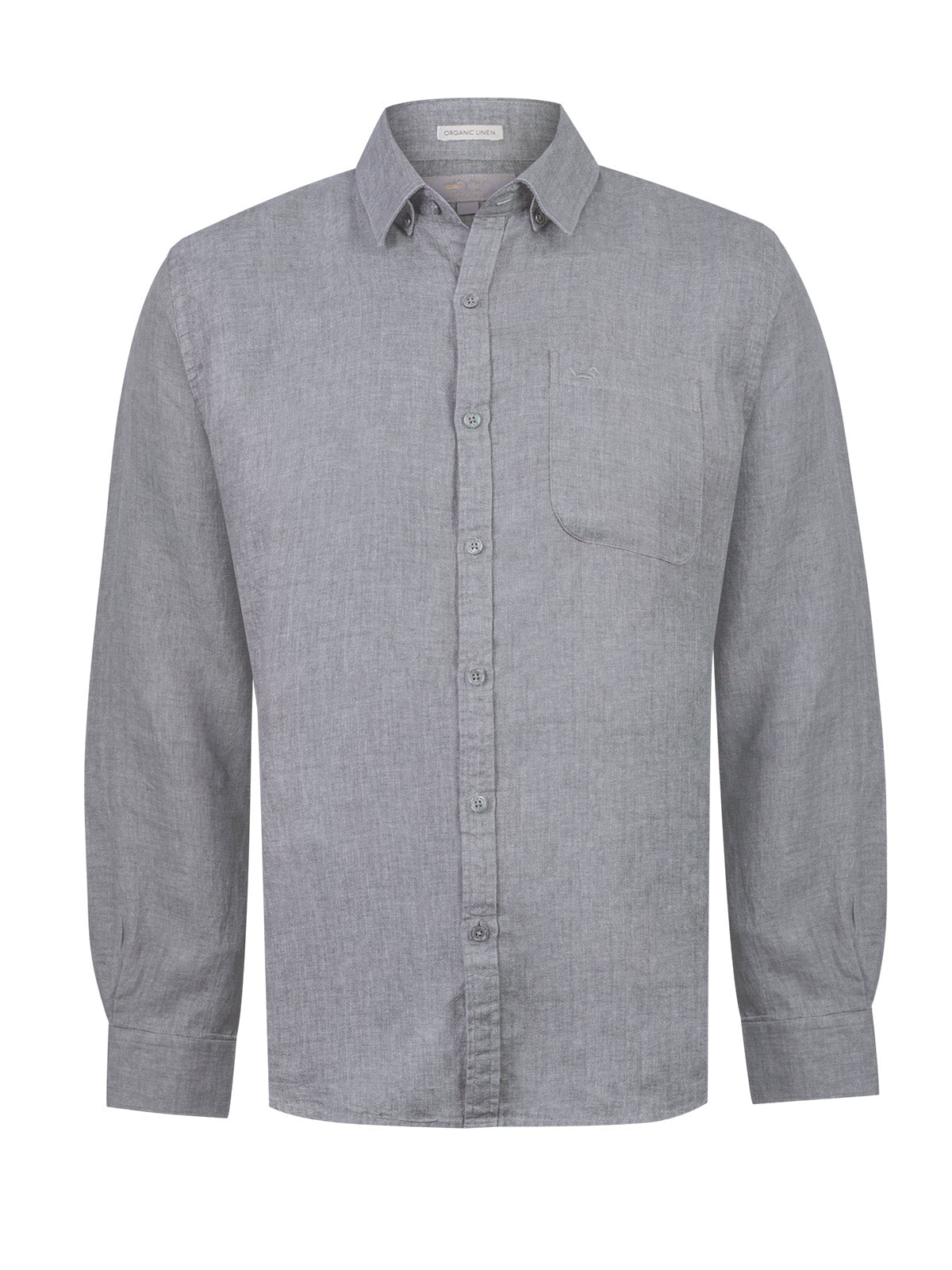 Camisa Lino Orgánico Hombre Claslinen Rockford