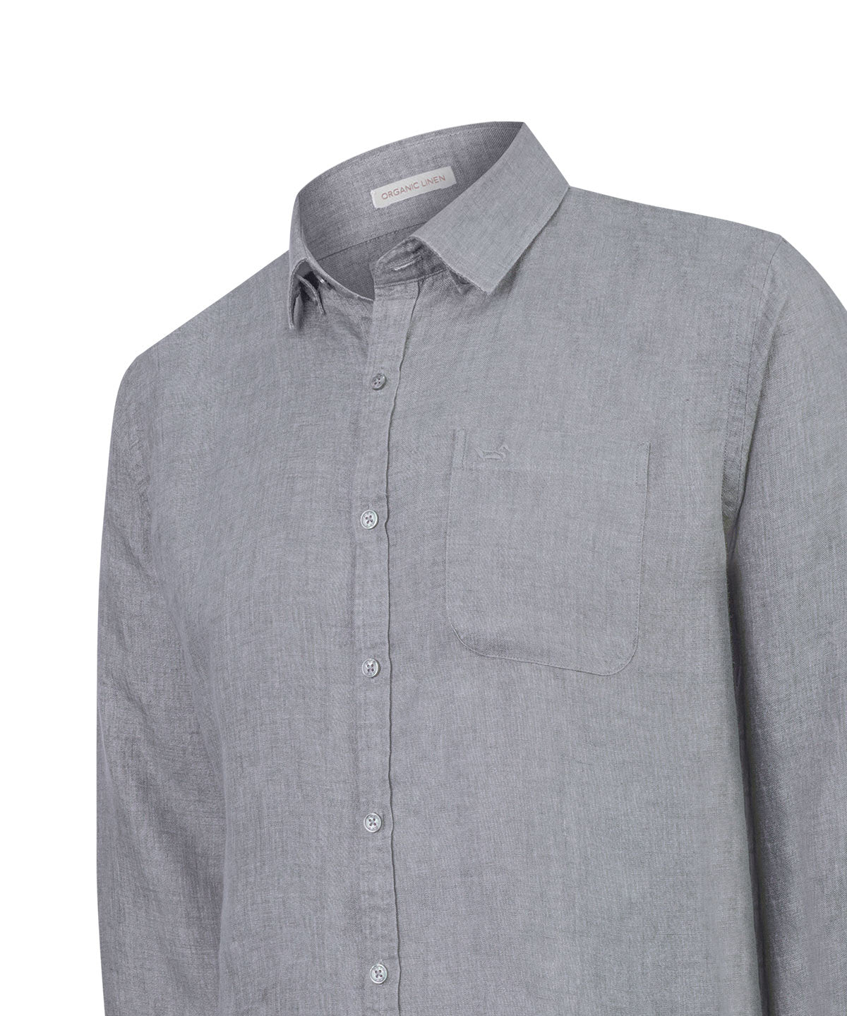 Camisa Lino Orgánico Hombre Claslinen Rockford