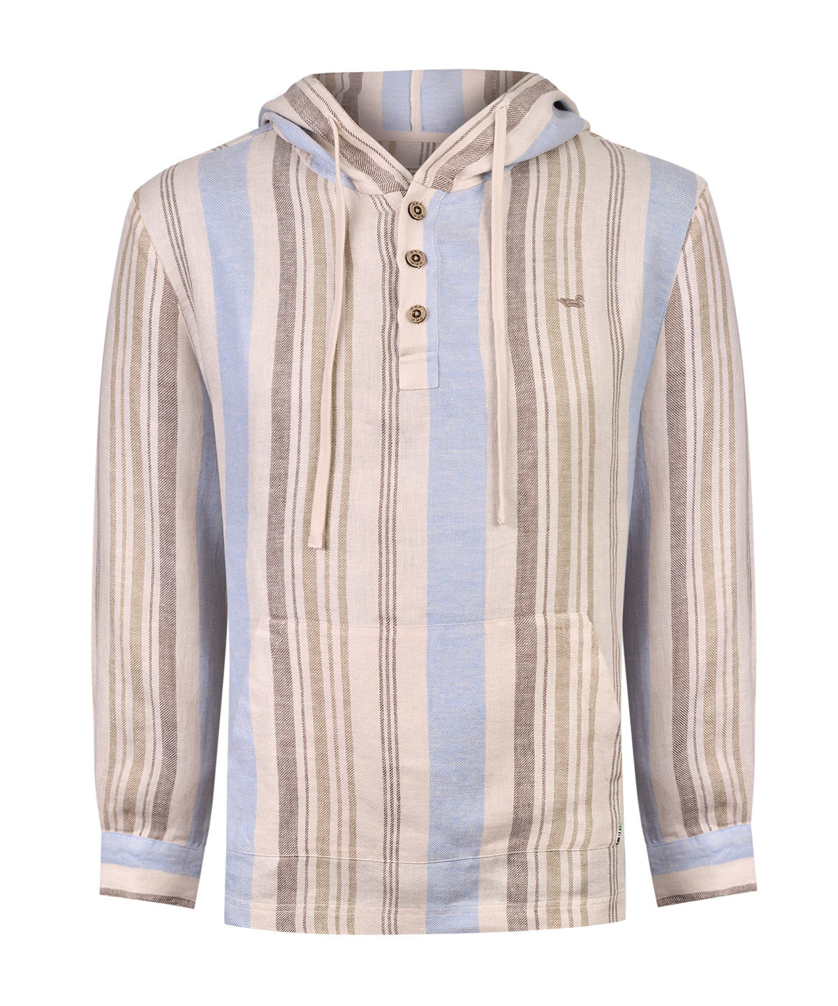Polerón Lino Orgánico Hombre Linen Rockford