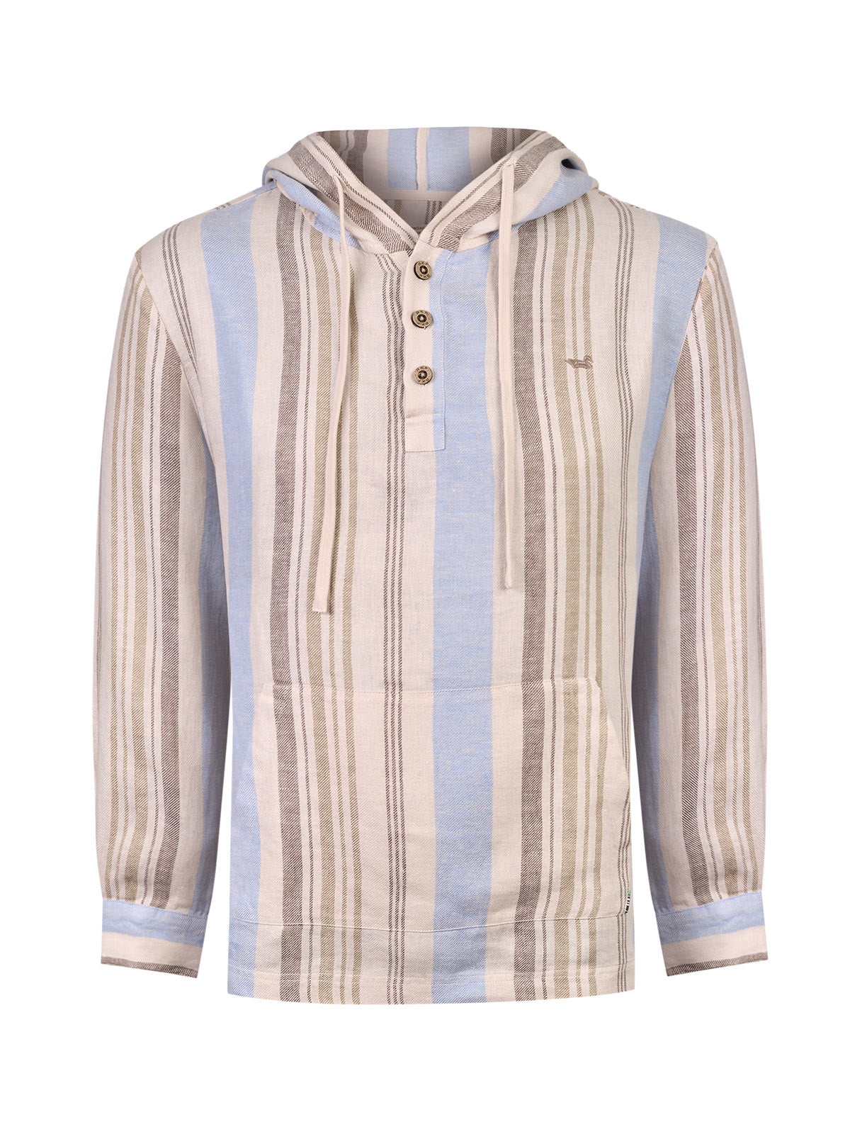 Polerón Lino Orgánico Hombre Linen Rockford