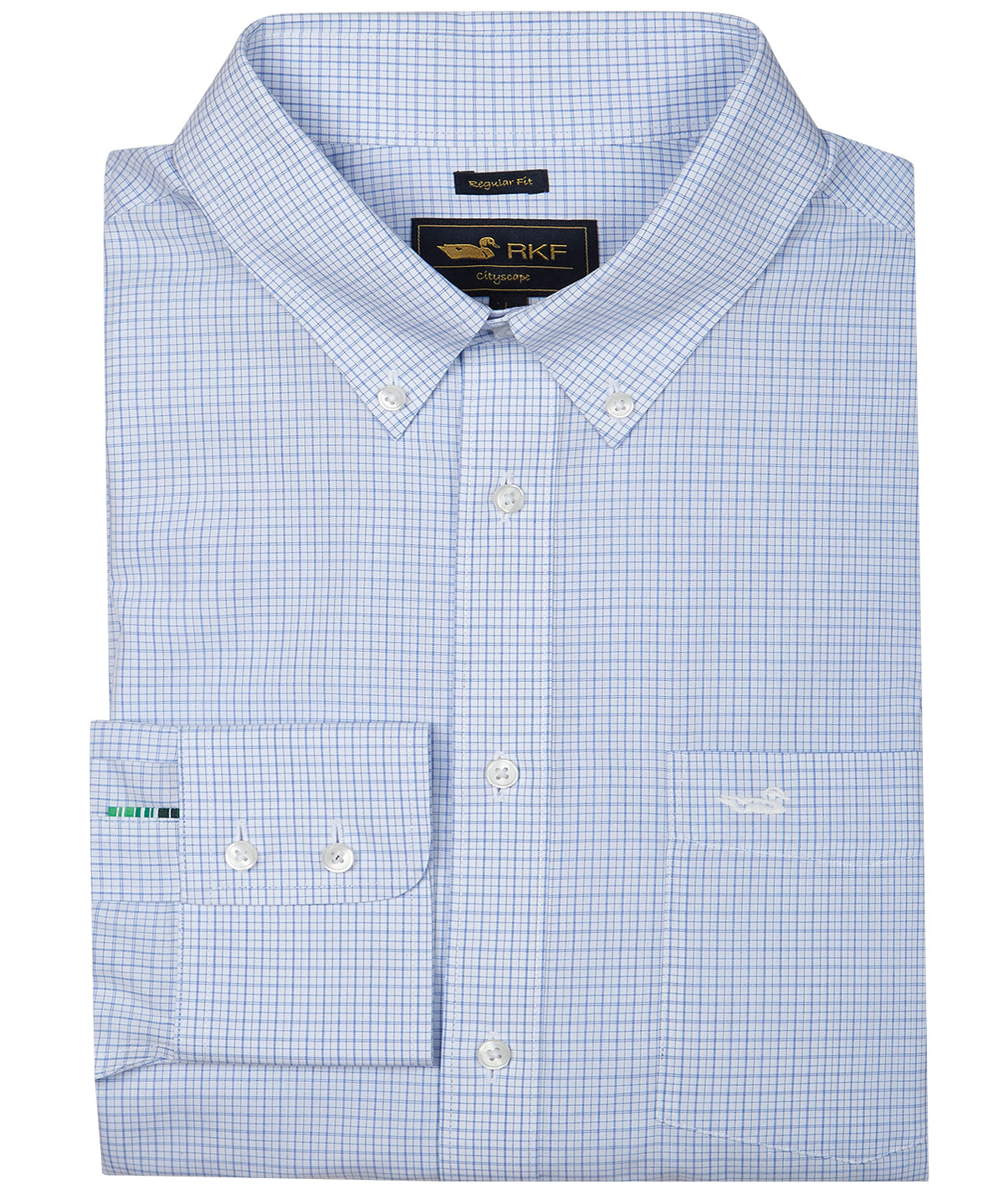Camisa Libre De Arrugas Hombre Wf Pb Rockford