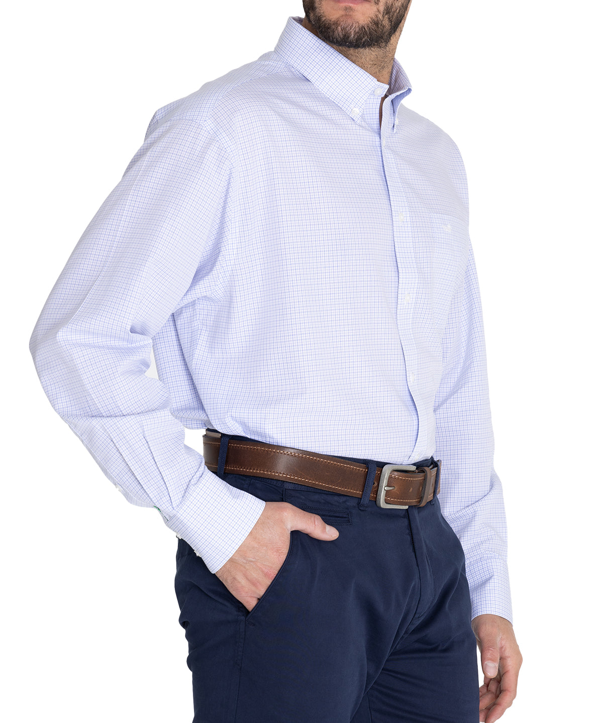 Camisa Libre De Arrugas Hombre Wf Pb Rockford