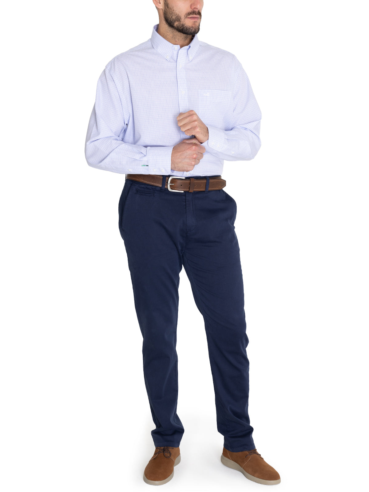 Camisa Libre De Arrugas Hombre Wf Pb Rockford