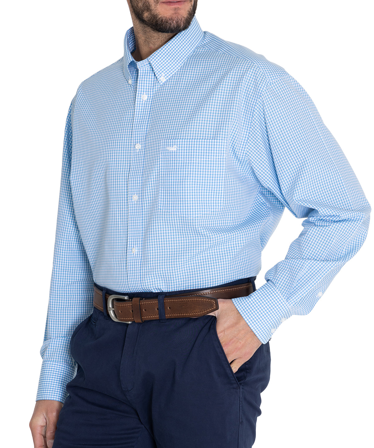 Camisa Libre De Arrugas Hombre Wf Pb Rockford