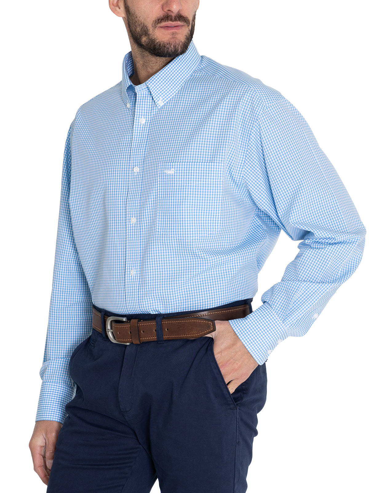 Camisa Libre De Arrugas Hombre Wf Pb Rockford