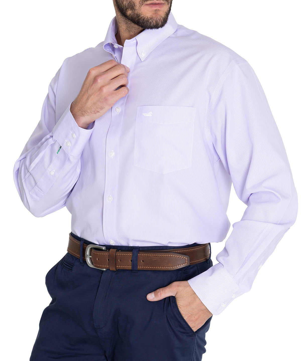 Camisa Libre De Arrugas Hombre Wf Pb Rockford