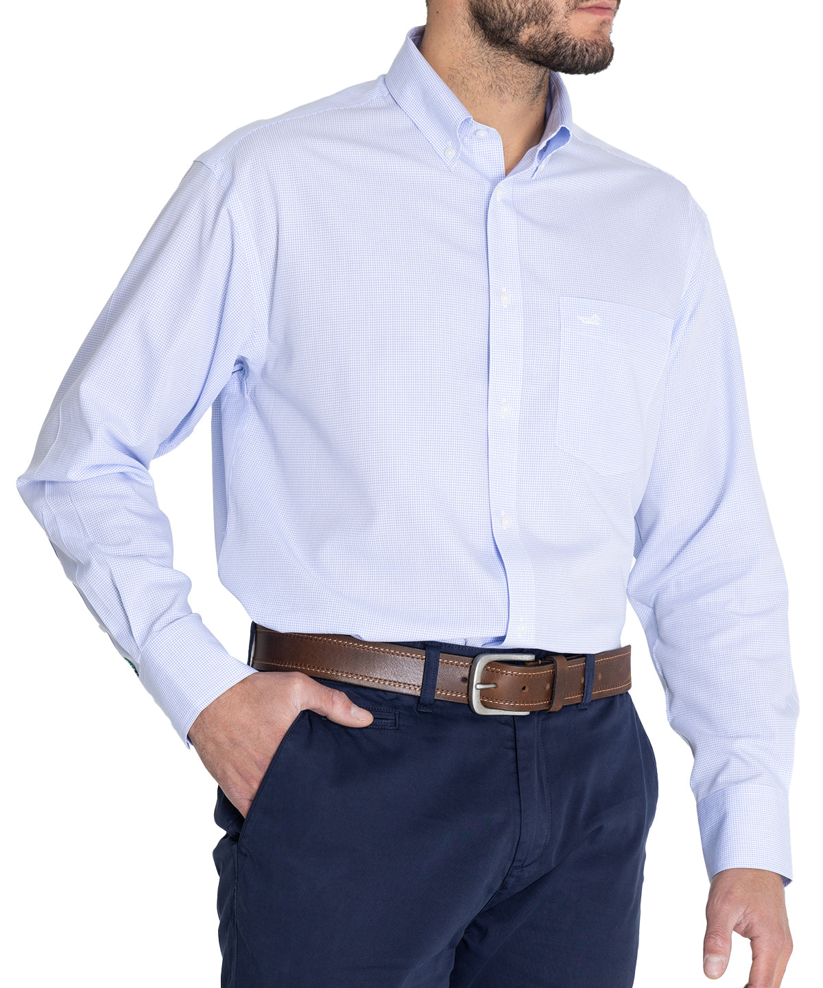 Camisa Libre De Arrugas Hombre Wf Pb Rockford