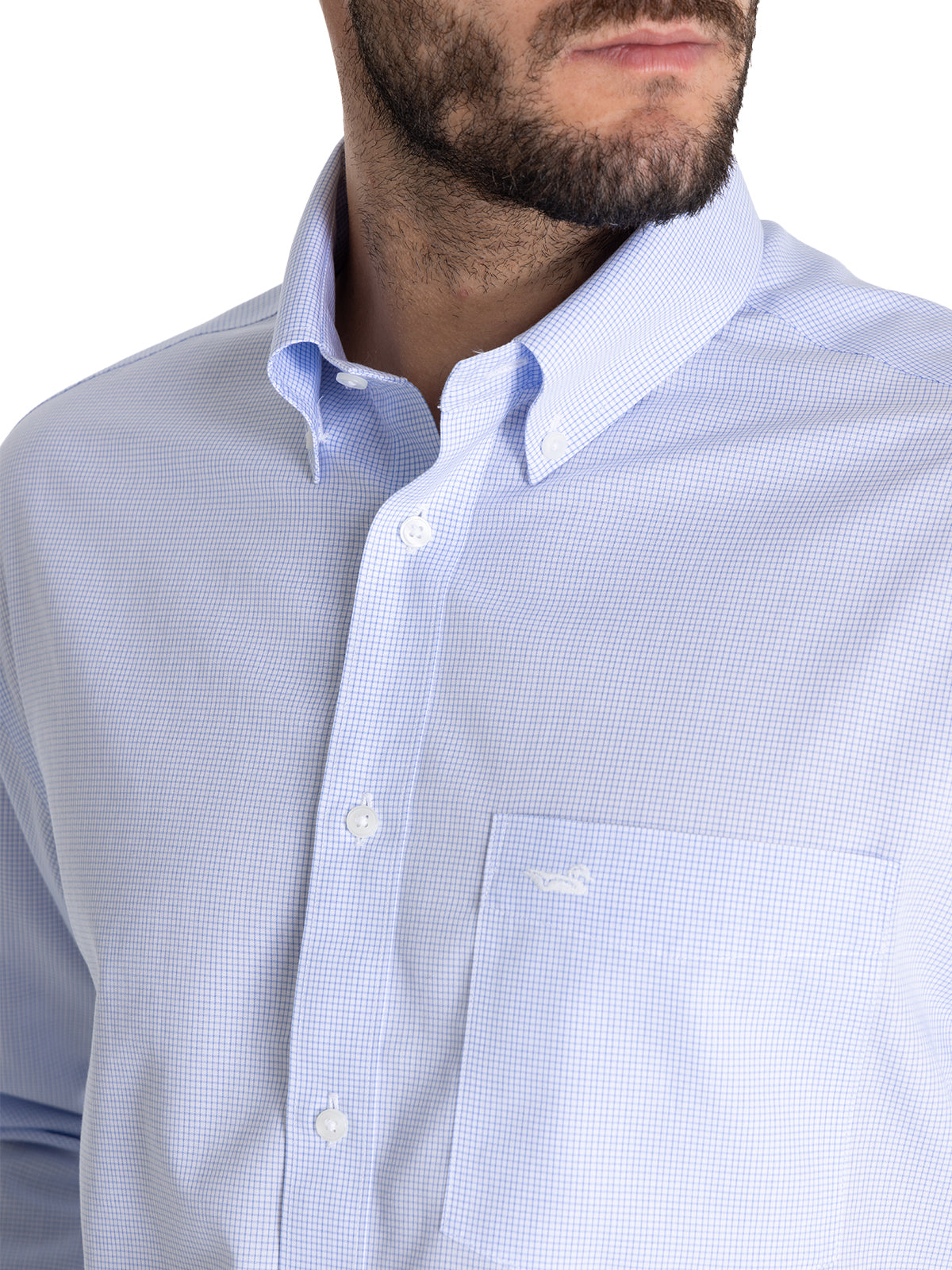 Camisa Libre De Arrugas Hombre Wf Pb Rockford