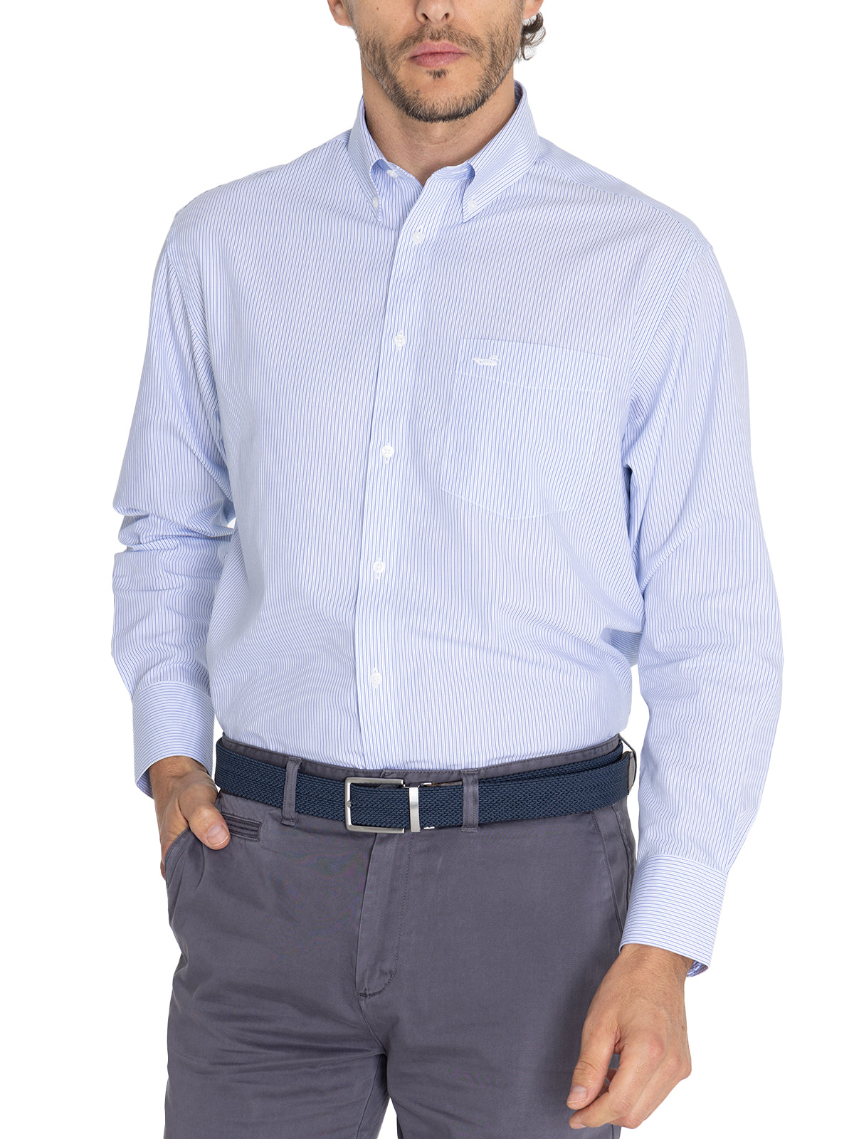 Camisa Libre De Arrugas Hombre Wf Pb Rockford