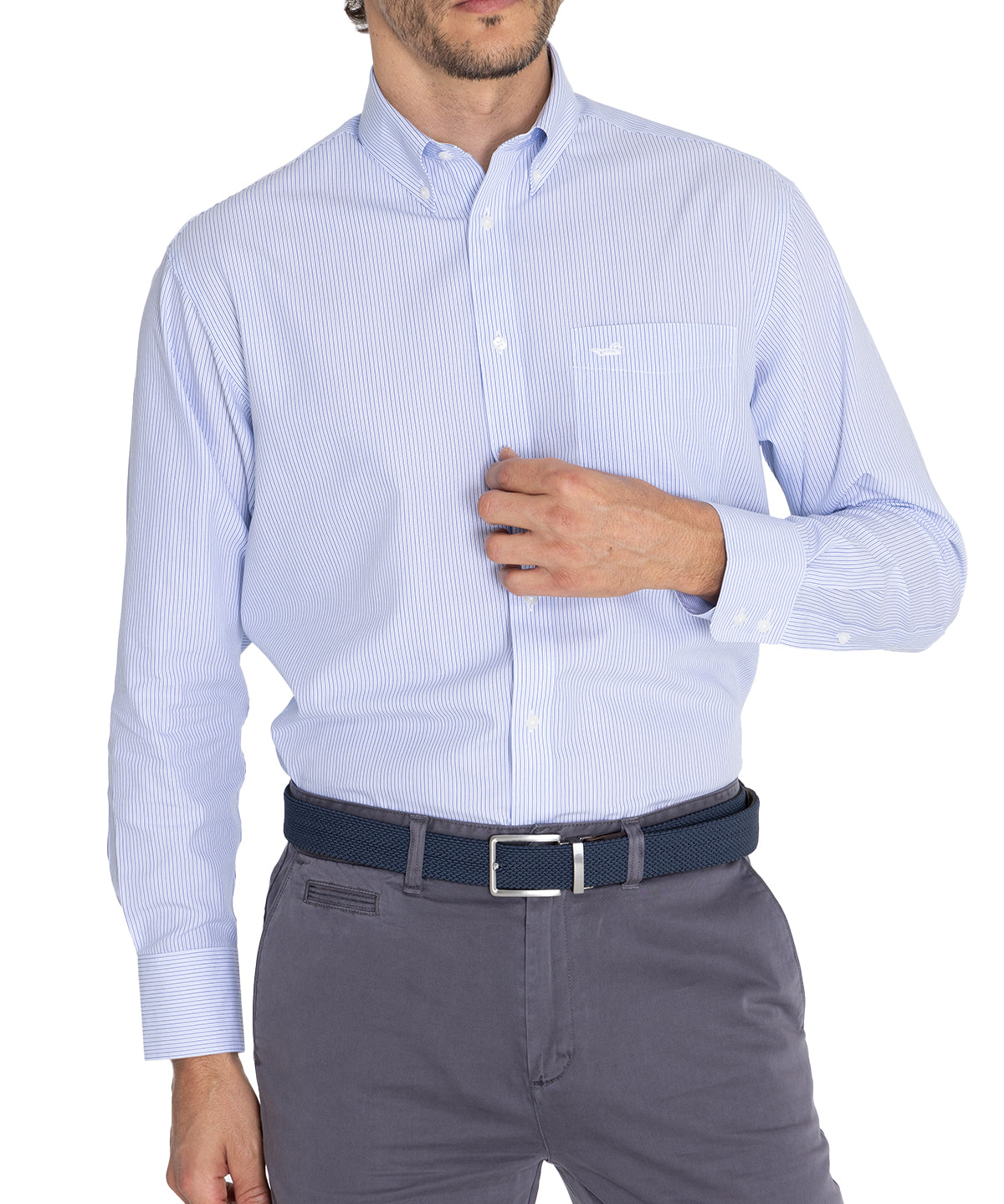 Camisa Libre De Arrugas Hombre Wf Pb Rockford