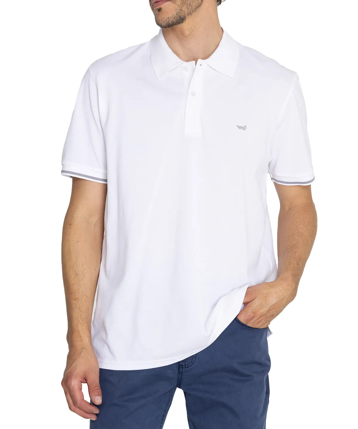 Polo Algodón Pima Hombre Mitchell Rockford