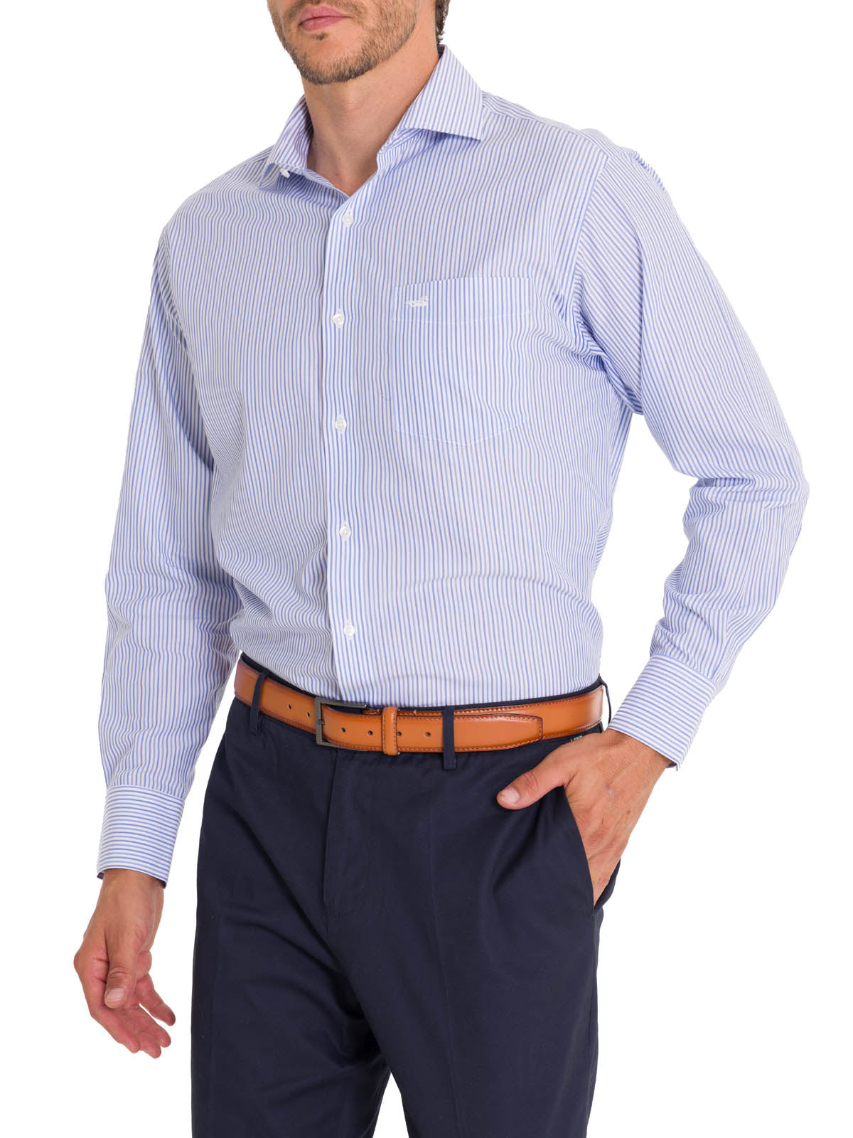 Camisa Libre De Arrugas Hombre Wf Pc Rockford