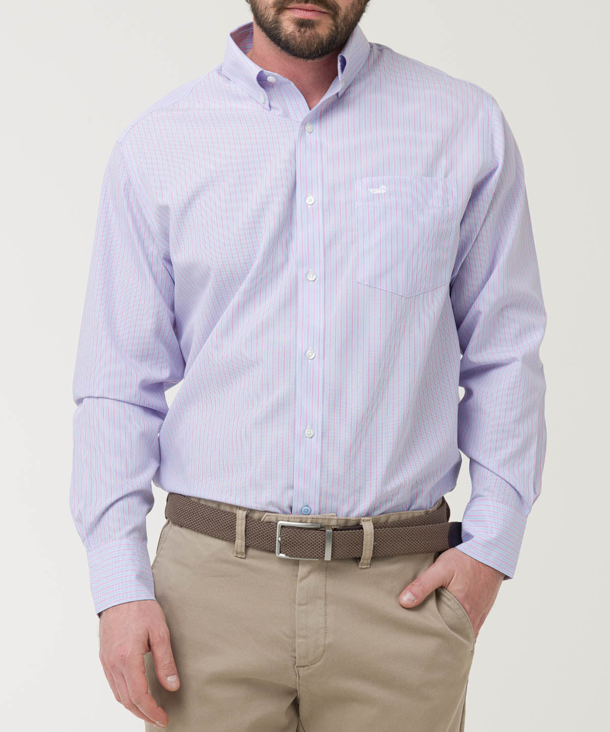 Camisa Libre De Arrugas Hombre Wf Pb Rockford