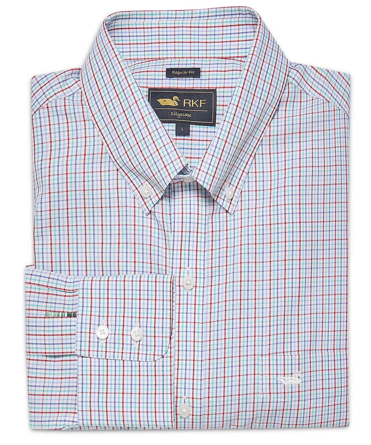Camisa Libre De Arrugas Hombre Wf Pb Rockford