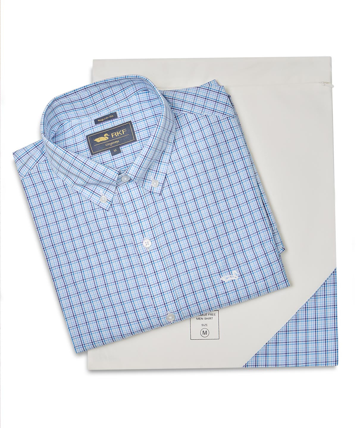 Camisa Libre De Arrugas Hombre Wf Pb Rockford