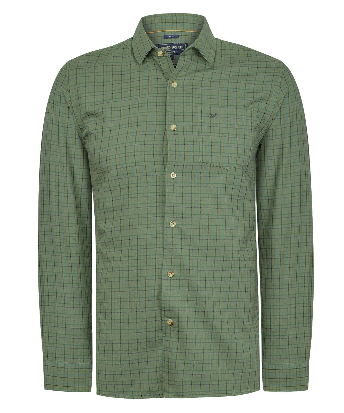 Camisa Algodón/Lana Hombre Wool Rockford