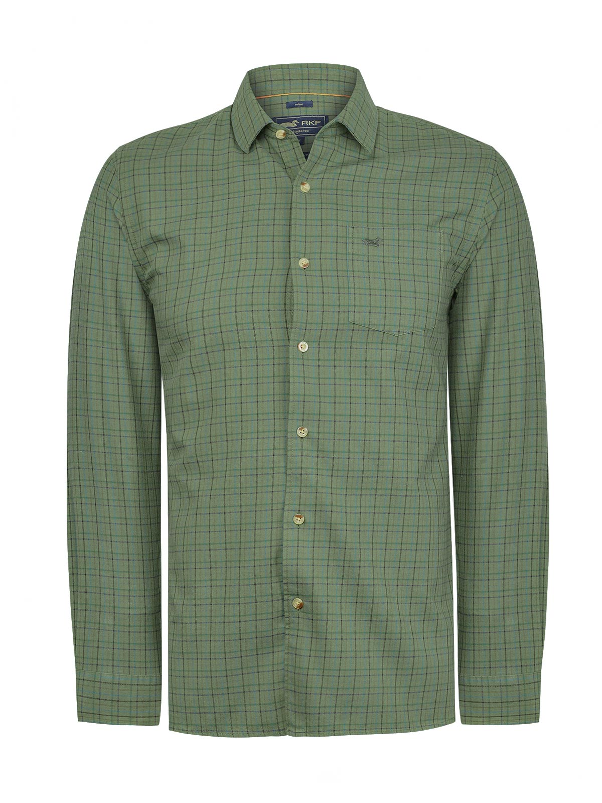 Camisa Algodón/Lana Hombre Wool Rockford